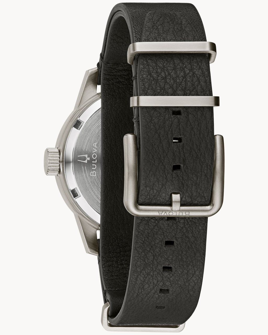 Reloj Bulova Hack 96A246 Automático Militar Hombre Esfera Crema