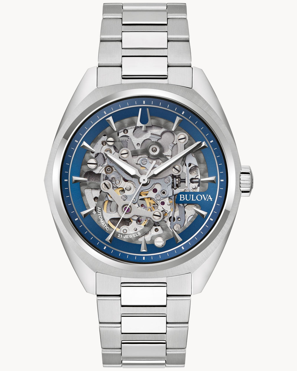 Bulova Surveyor 96A292 Reloj Automático Hombre Acero Inoxidable