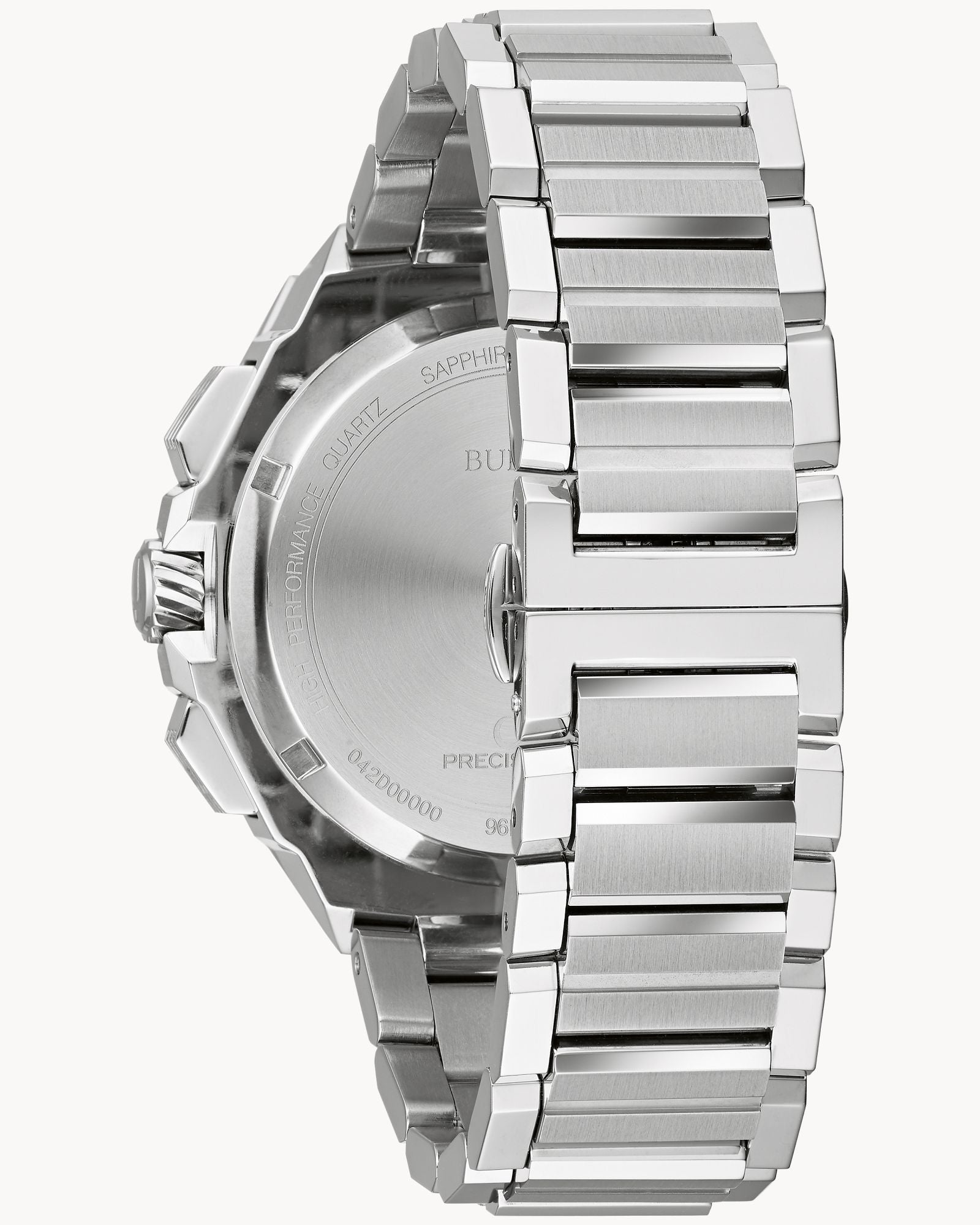 Reloj Bulova Precisionist Series X 96B349 Hombre Cronógrafo 262 kHz Acero Inoxidable Esfera Azul