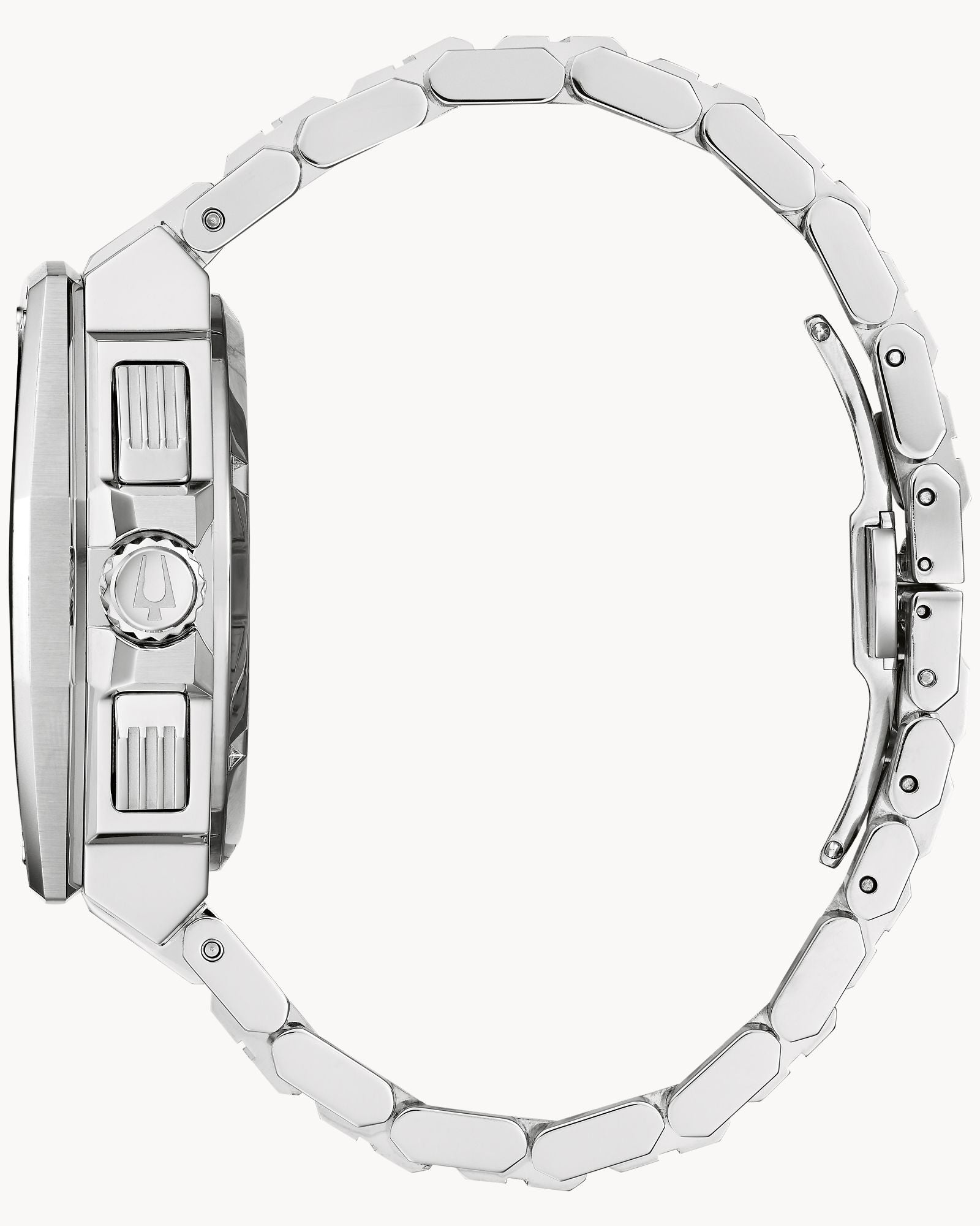 Reloj Bulova Precisionist Series X 96B349 Hombre Cronógrafo 262 kHz Acero Inoxidable Esfera Azul