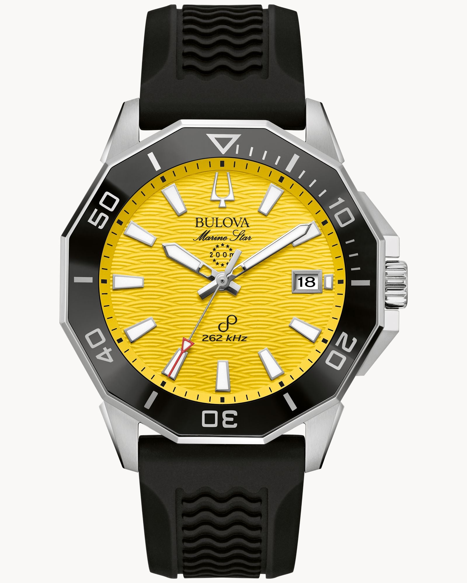 Reloj Bulova Marine Star Precisionist 96B431 262kHz Amarillo