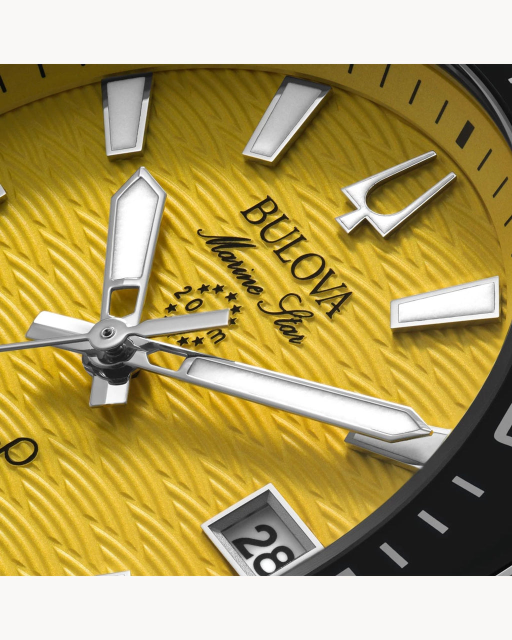 Reloj Bulova Marine Star Precisionist 96B431 262kHz Amarillo