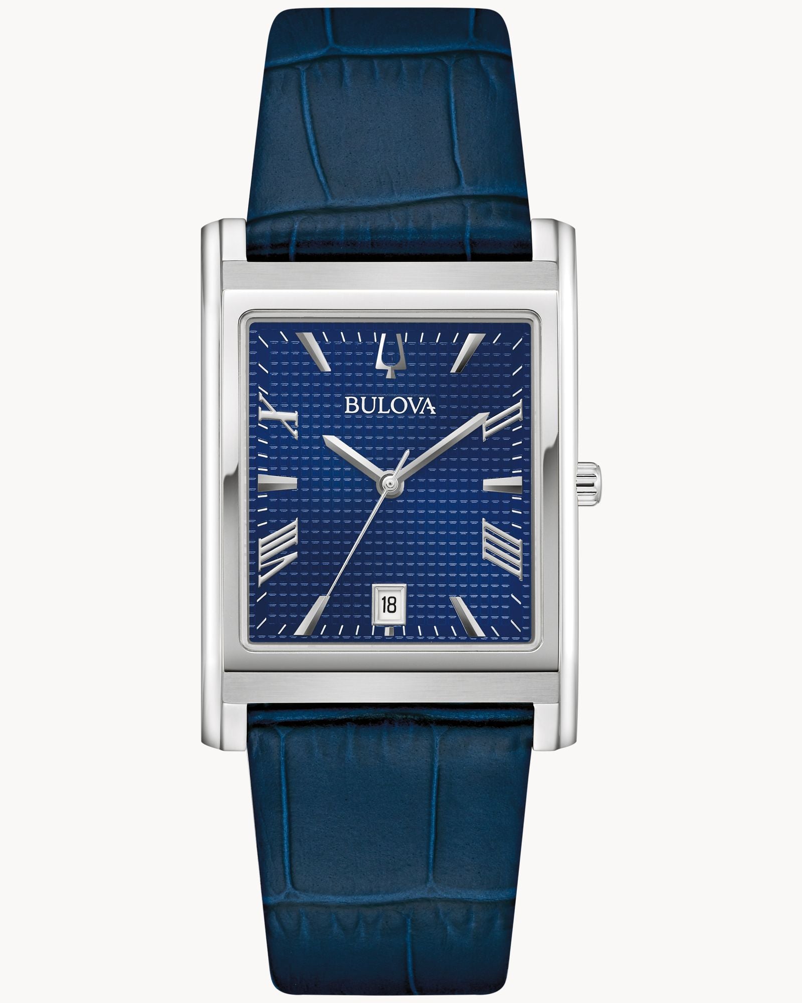 Reloj Bulova Sutton 96B442 Hombre Rectangular Azul