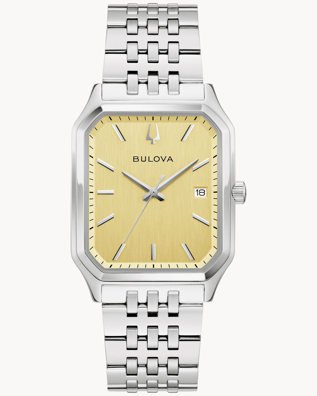 Reloj Bulova Tony Bennett 96B471 Hombre Acero Inoxidable Esfera Champagne Edición Especial