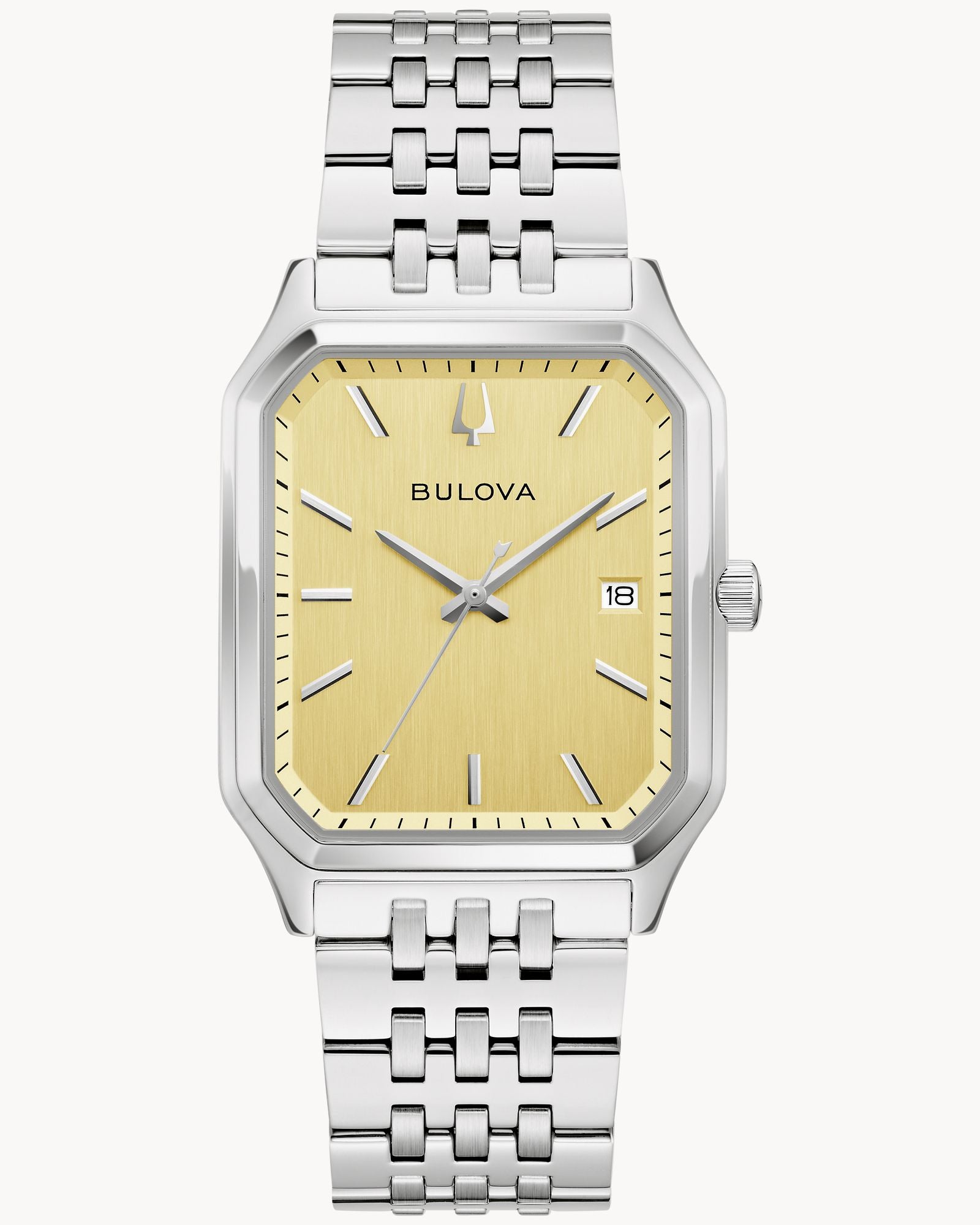 Reloj Bulova Tony Bennett 96B471 Hombre Acero Inoxidable Esfera Champagne Edición Especial