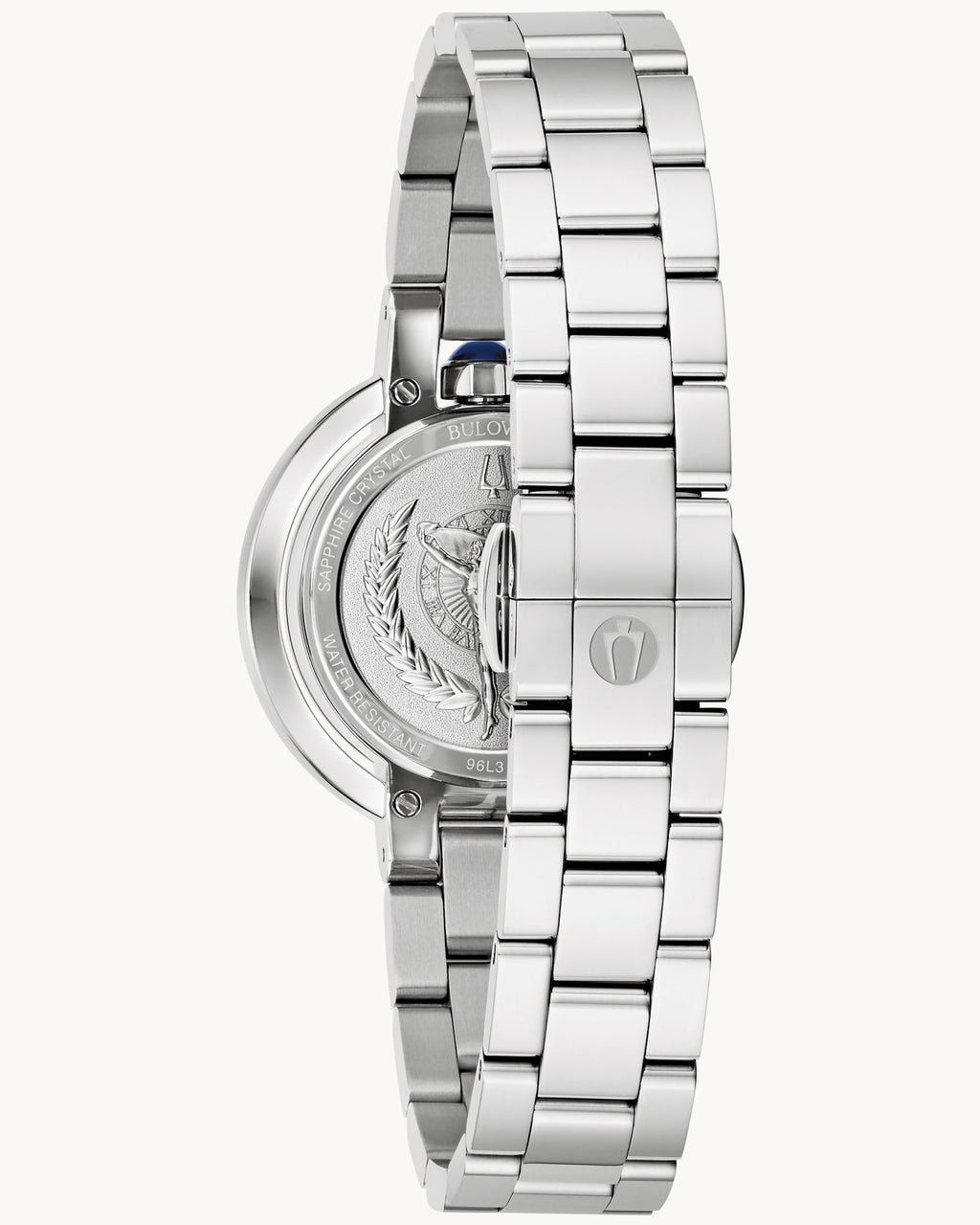 Reloj Bulova Rubaiyat 96L338 Mujer Acero Inoxidable Esfera Nácar Rosa