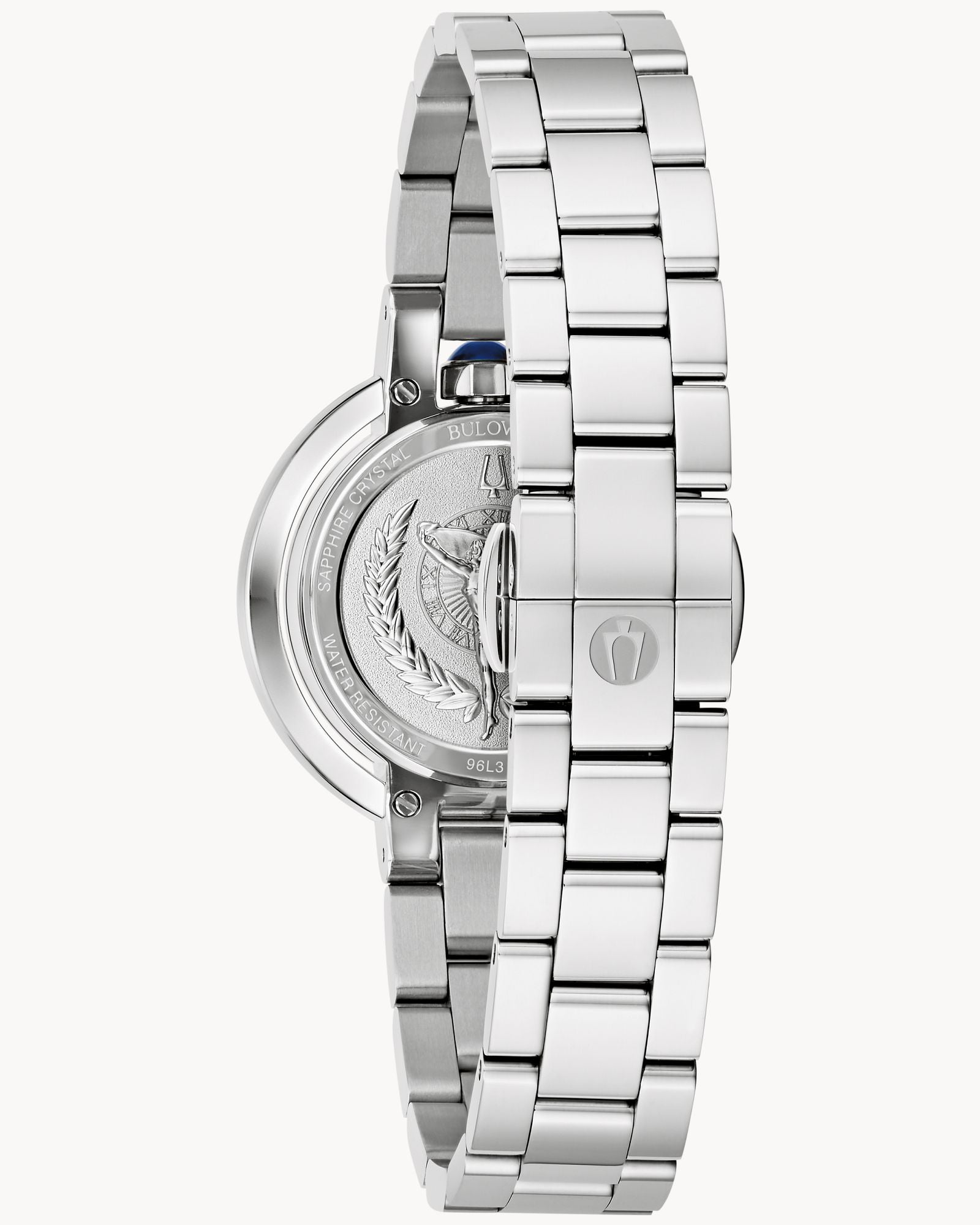 Reloj Bulova Rubaiyat 96L338 Mujer Acero Inoxidable Esfera Nácar Rosa