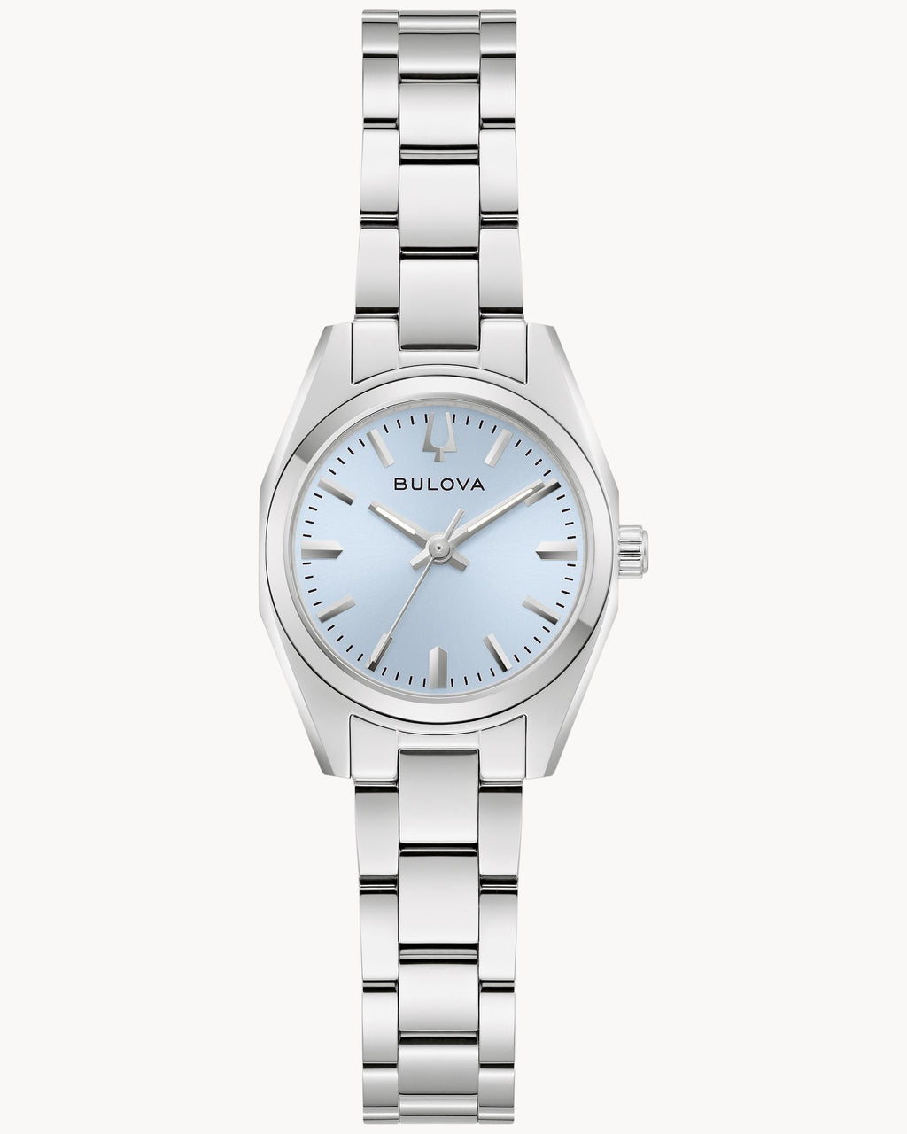Reloj Bulova Surveyor 96L345 Mujer Acero Esfera Celeste