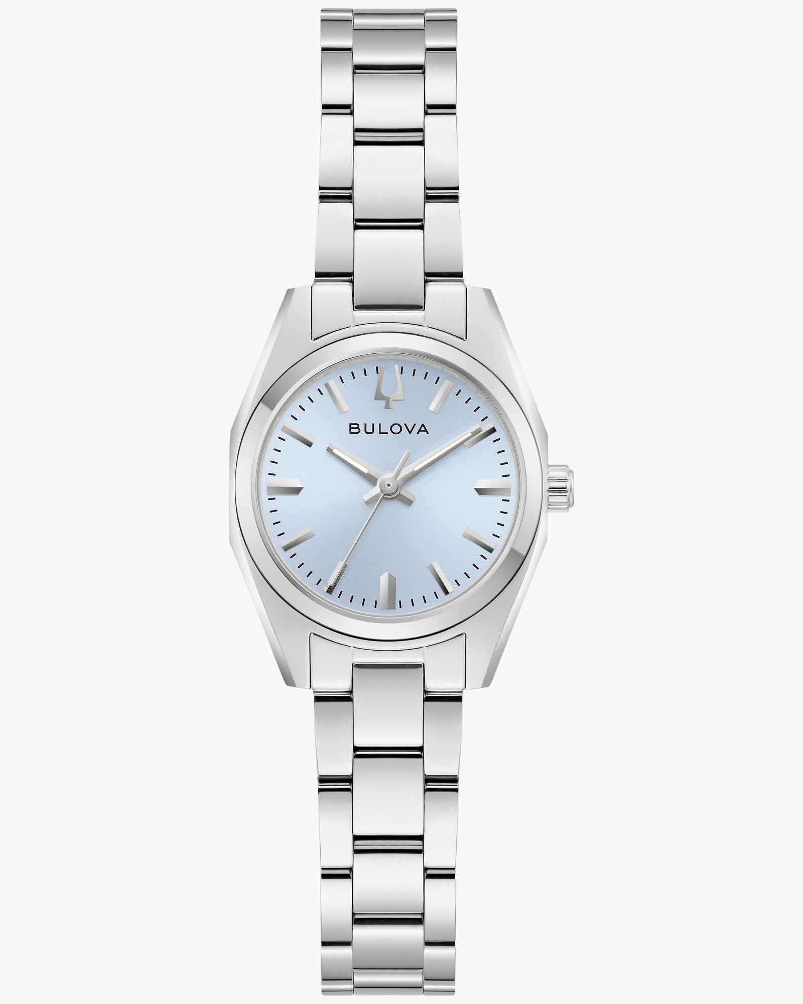 Reloj Bulova Surveyor 96L345 Mujer Acero Esfera Celeste