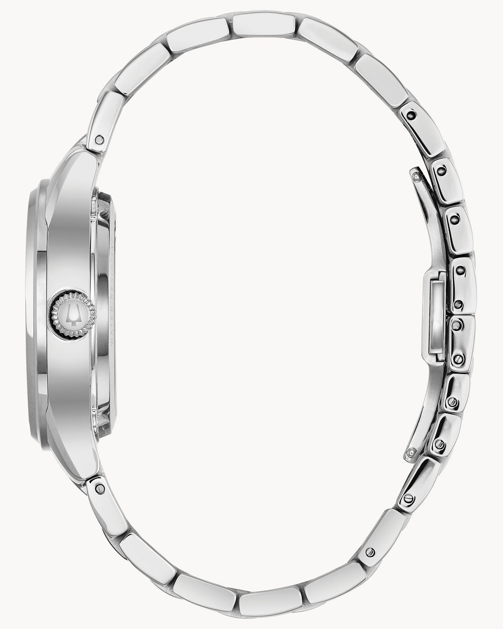 Reloj Bulova Classic Sutton 96P181 Mujer Automático Open Heart Acero Inoxidable Esfera Nácar Cristales