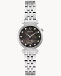 Reloj Bulova Regatta Classic 96P221 Mujer Acero Esfera Nácar Negro con Cristales