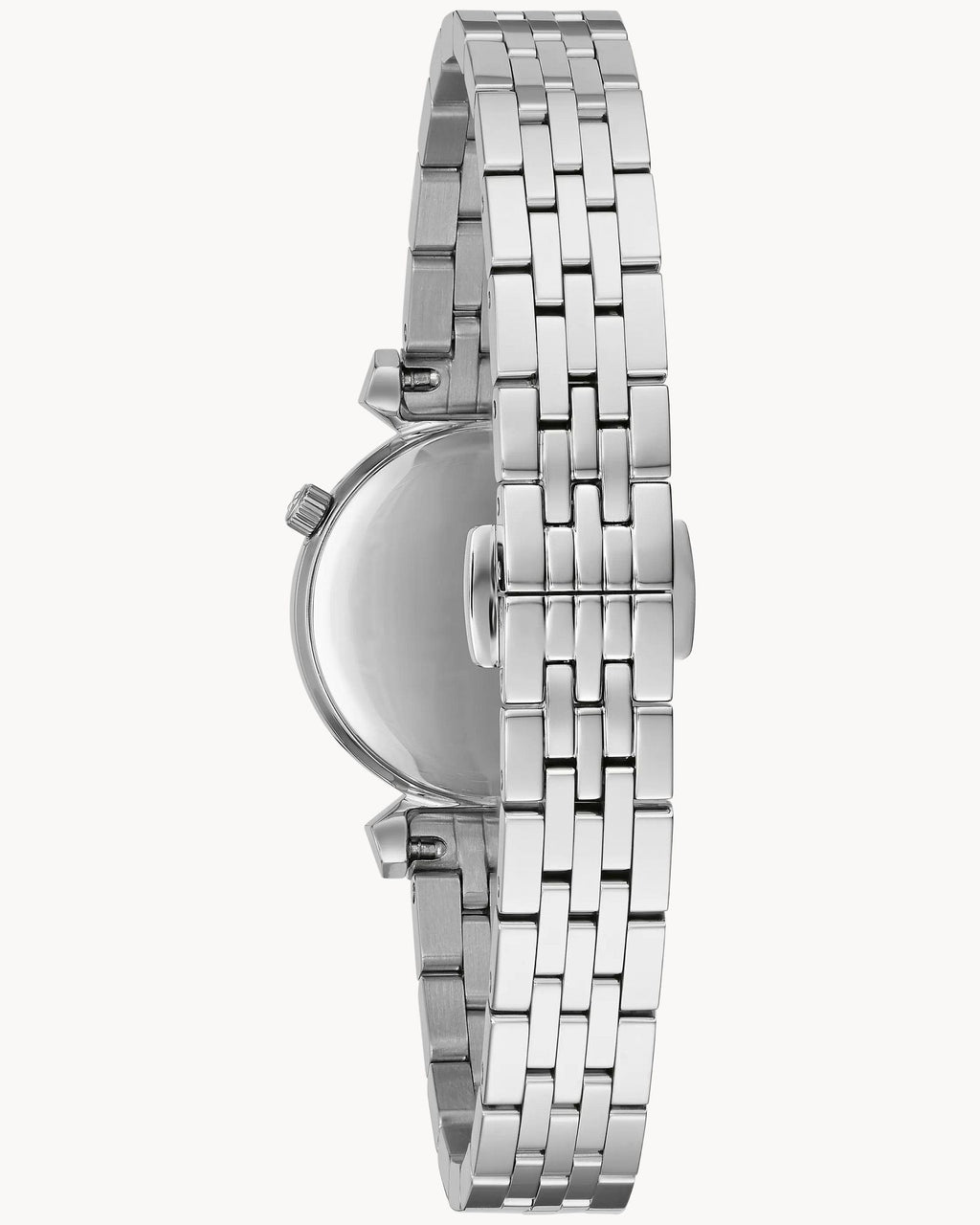 Reloj Bulova Regatta Classic 96P221 Mujer Acero Esfera Nácar Negro con Cristales