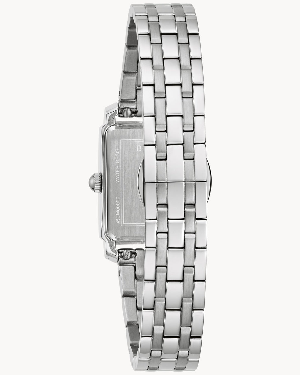 Reloj Bulova Sutton 96P252 Mujer Rectangular Madreperla Diamantes