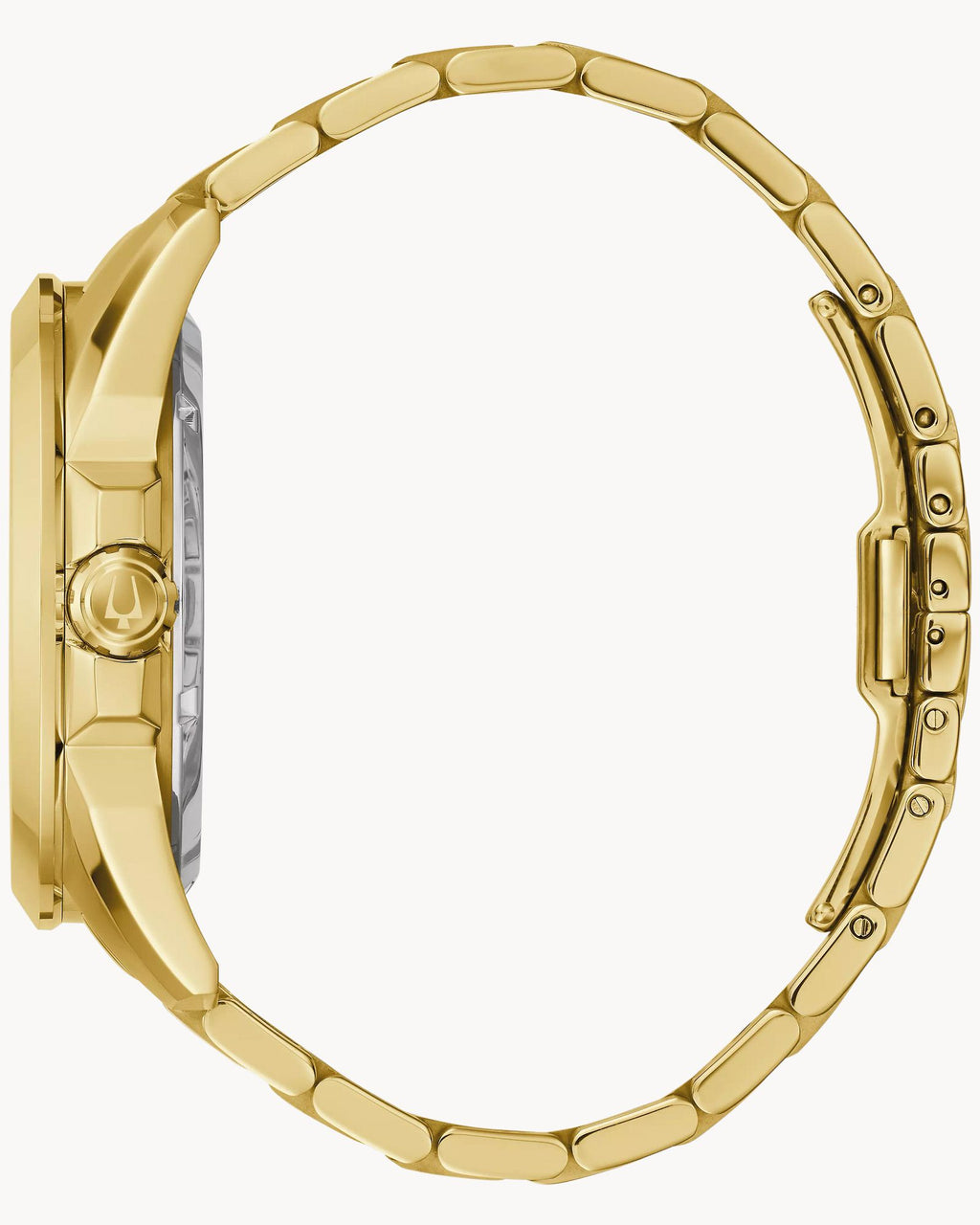 Reloj Bulova Sutton 97A162 Automático Skeleton Dorado