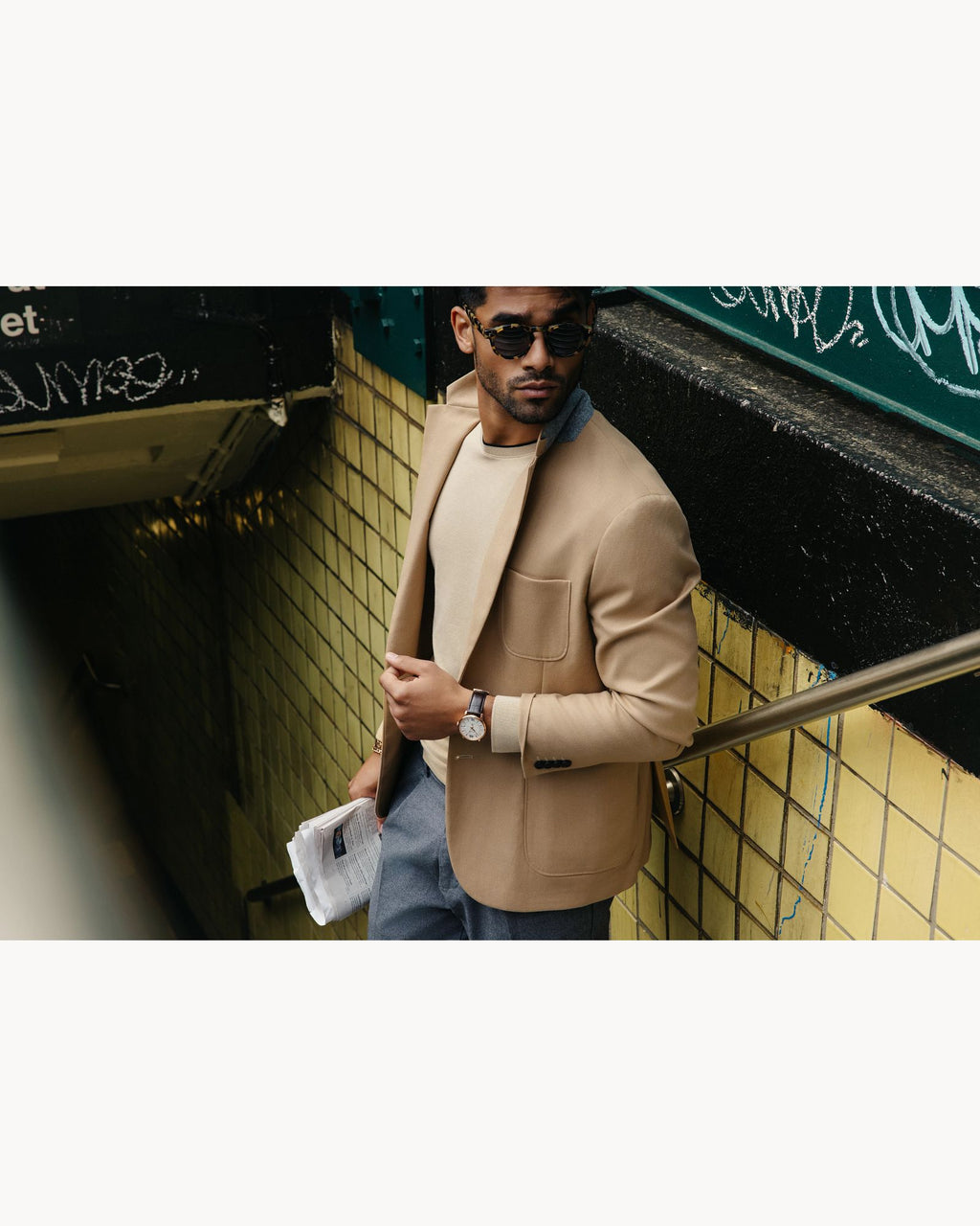 Bulova 97B225 Hudson Reloj Automático Hombre Cuero Marrón Dorado