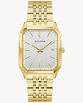 eloj Bulova Super Seville 97B236 Tony Bennett Hombre Acero Dorado Esfera Plateada