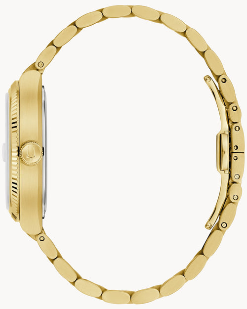 Bulova Super Seville 97B237 Precisionist Dorado Esfera Verde