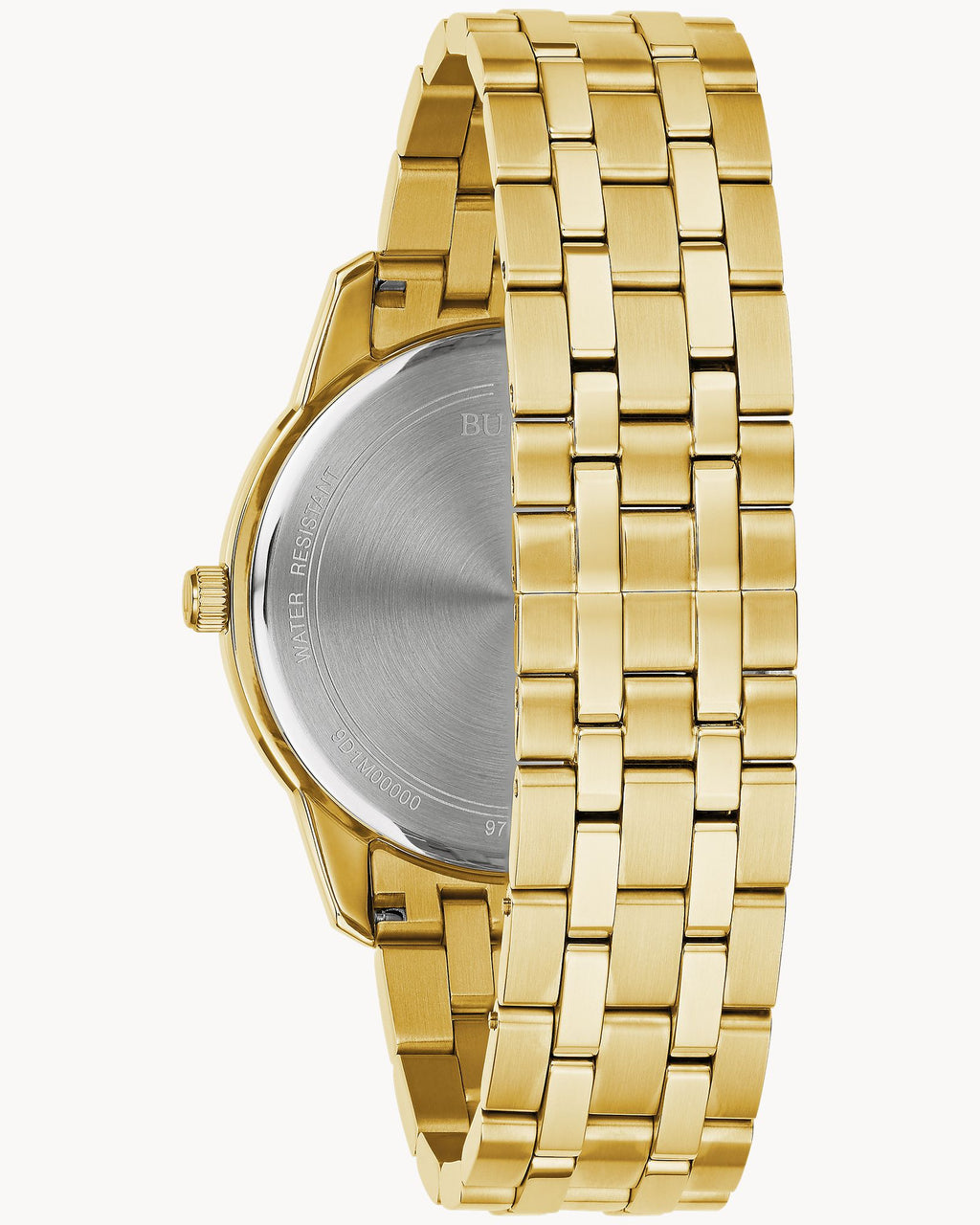 Reloj Bulova Sutton 97D123 Hombre Dorado Esfera Champagne con Cristales