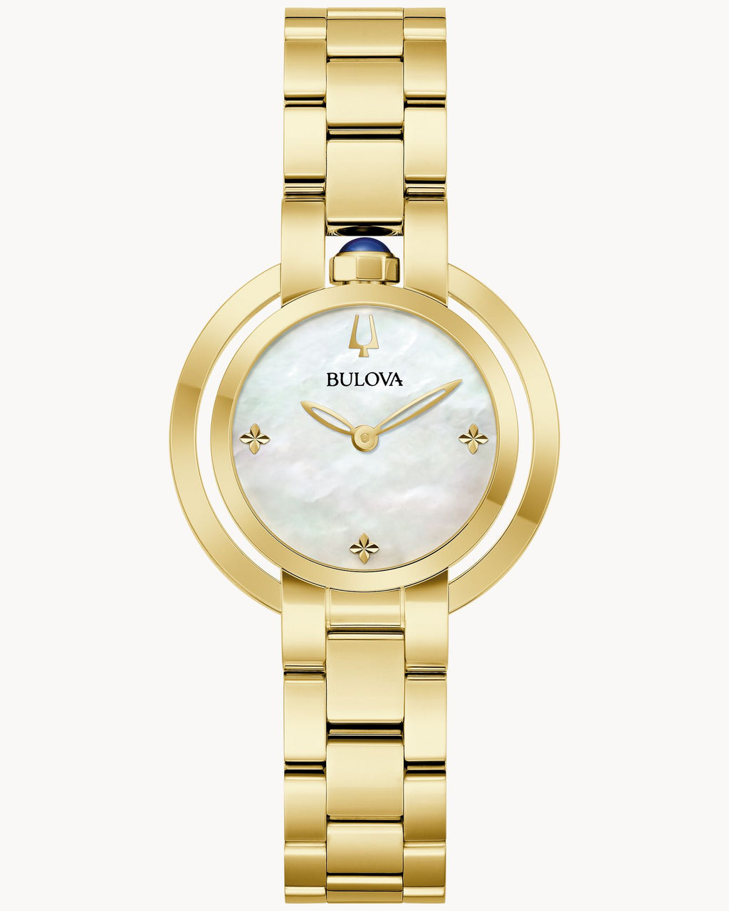 Bulova 97L181 Rubaiyat Reloj Mujer Dorado Acero Inoxidable