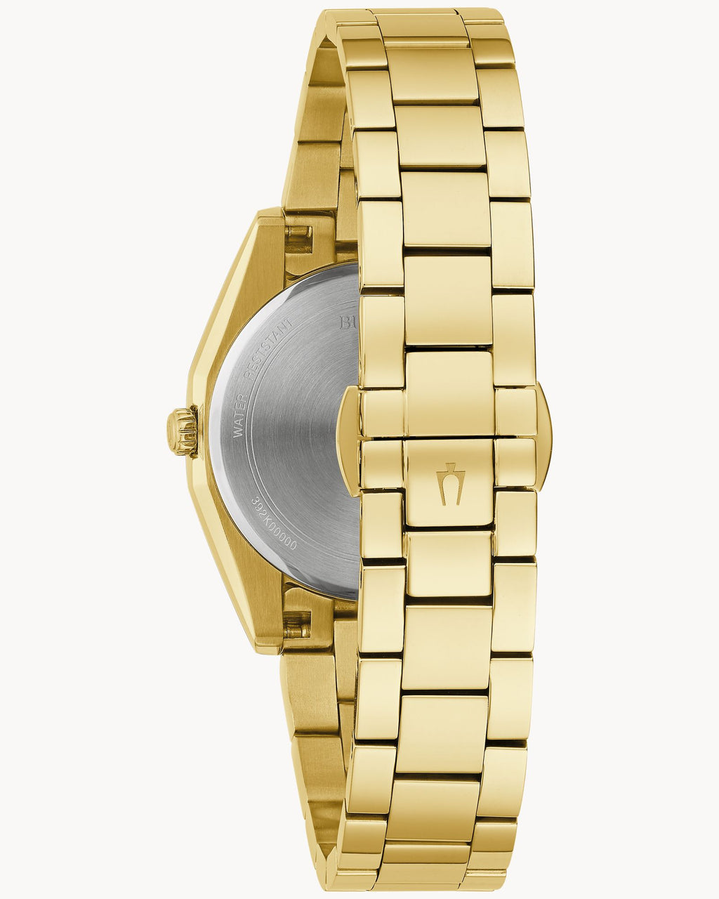 Reloj Bulova Surveyor 97P172 Mujer Dorado Esfera Nácar Diamantes cristales