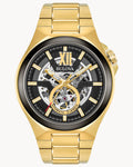 Bulova Maquina Classic 98A178 Reloj Hombre Automático Dorado