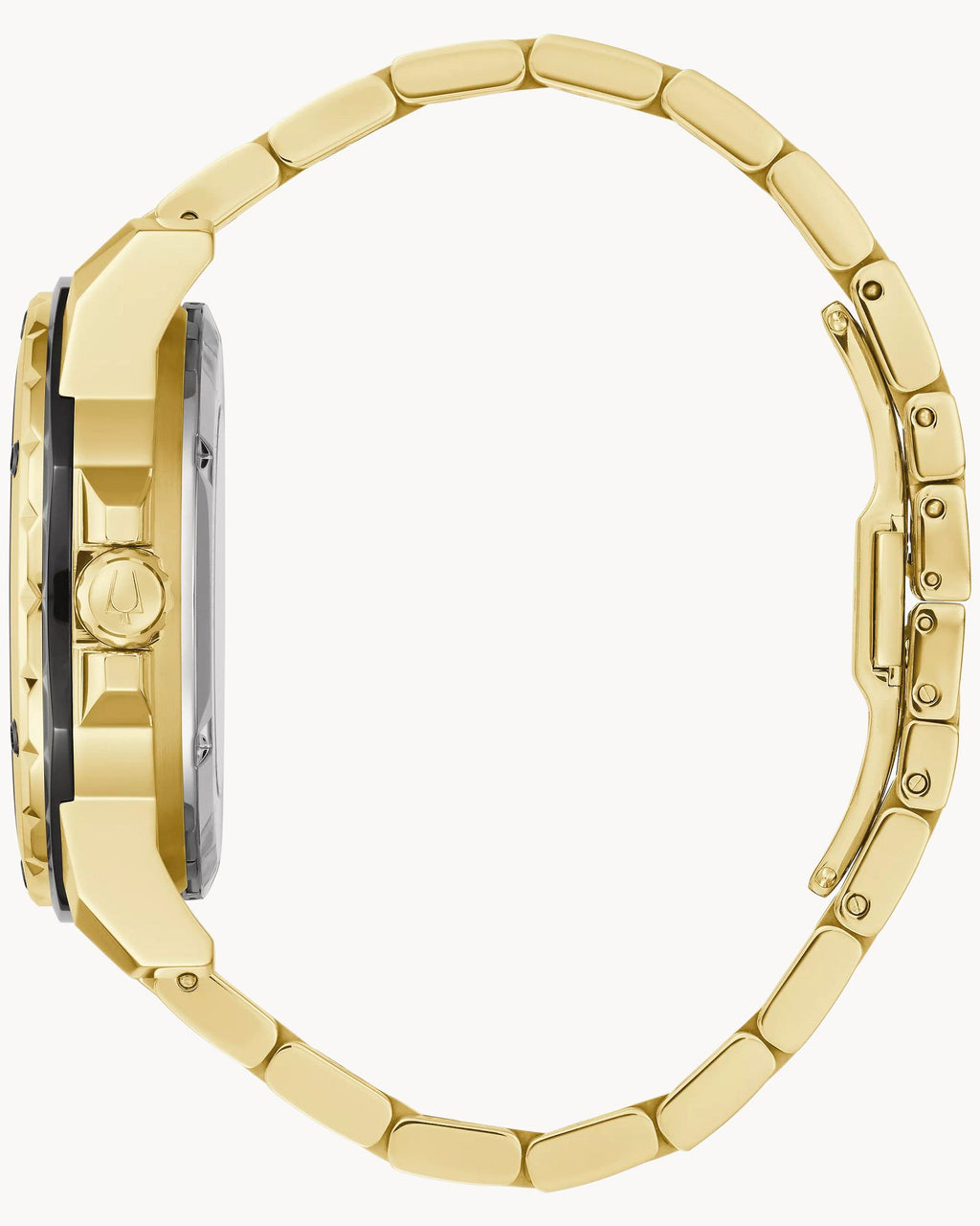 Reloj Bulova Marine Star 98A273 Automático Dorado Open Heart
