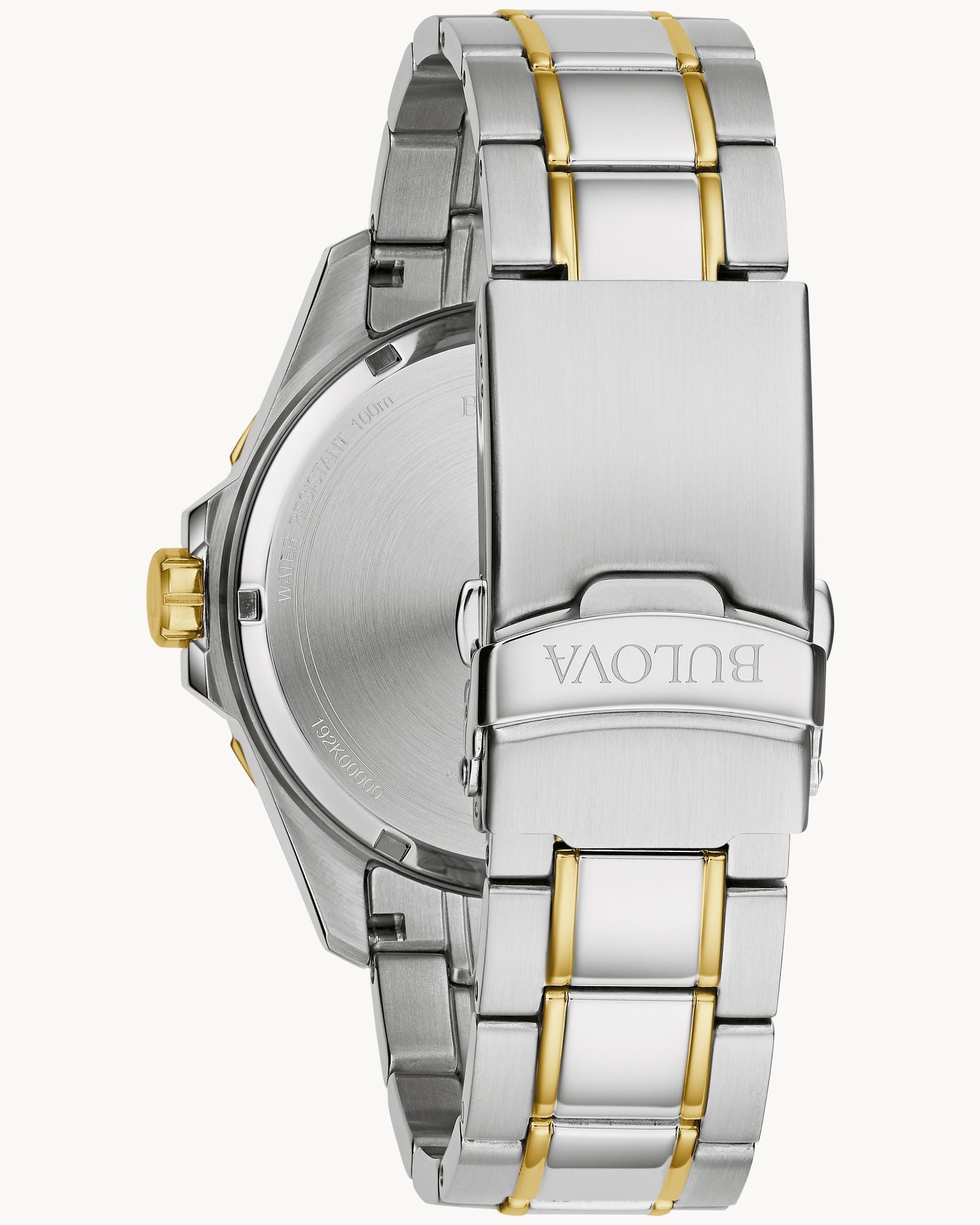 Reloj Bulova Marine Star 98B384 Hombre Acero Bicolor Dorado y Plateado Esfera Azul