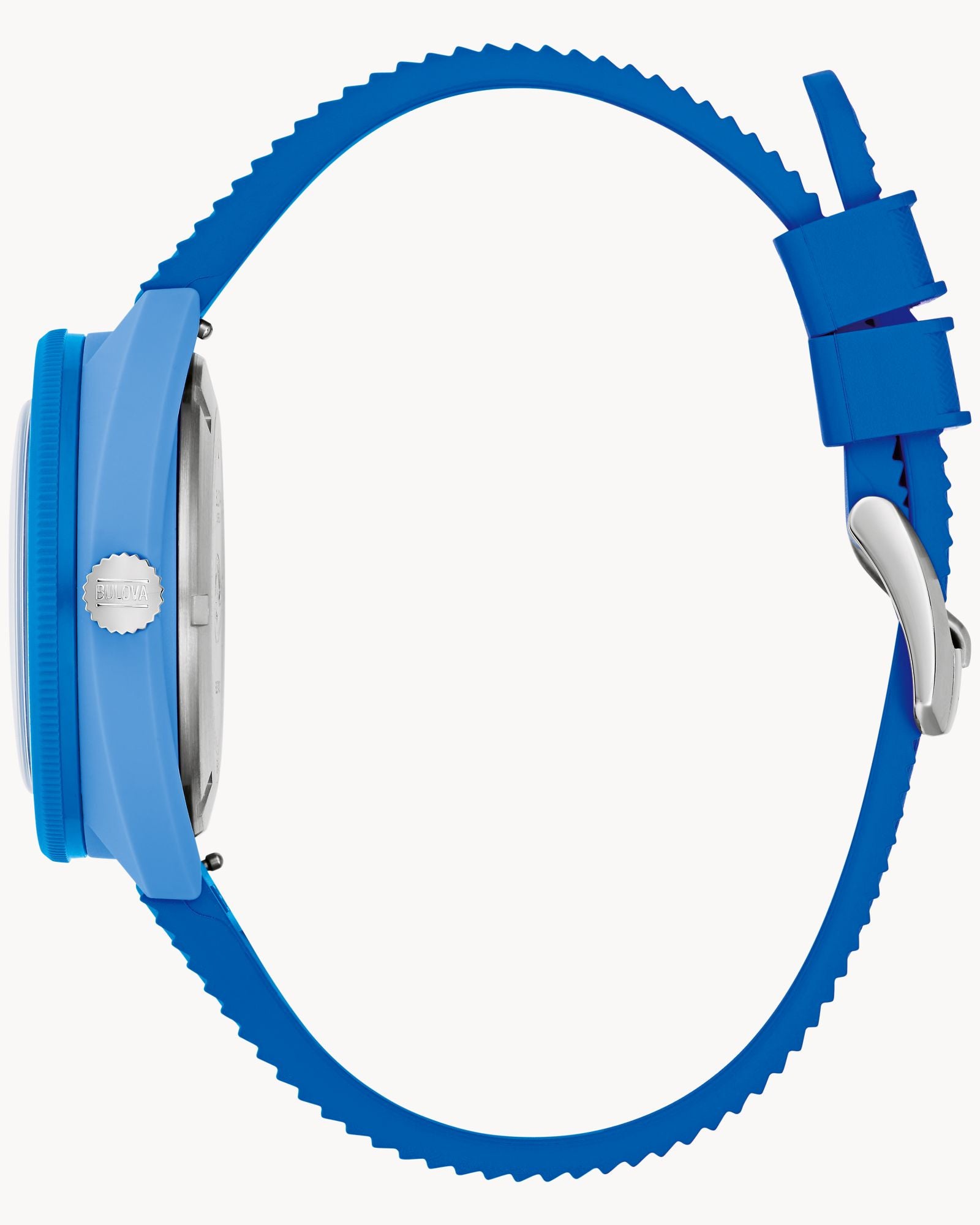 Reloj Bulova Snorkel 98B445 Hombre Azul Blue Tang Correa Silicona