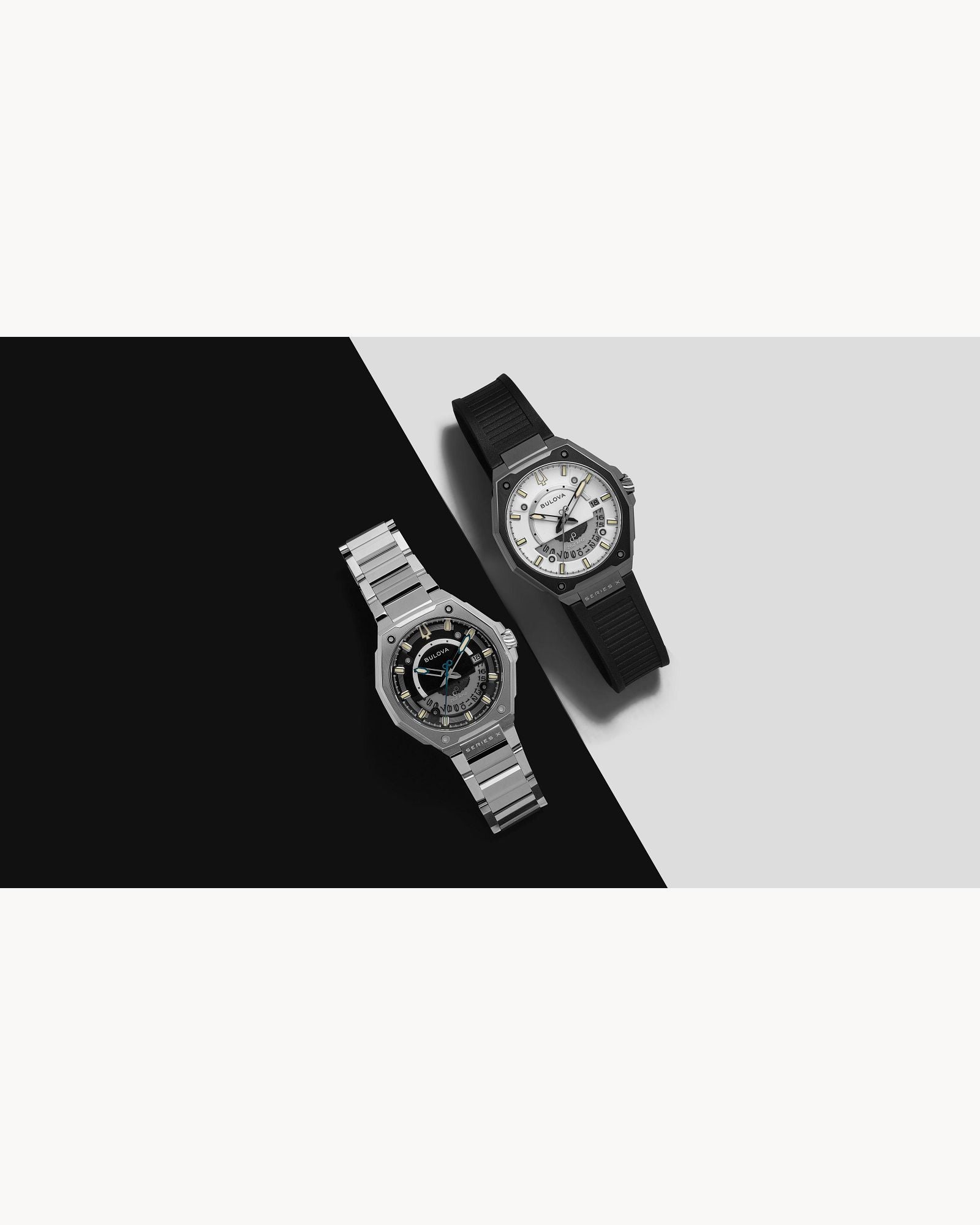 Reloj Bulova Series X 98B456 Hombre Precisionist 262 kHz Acero Inoxidable Esfera Negra