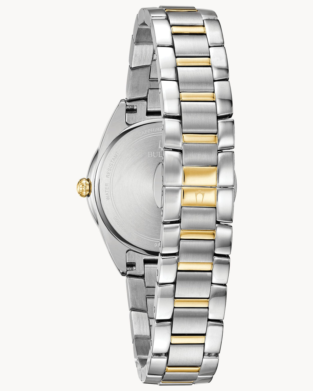 Reloj Bulova Sutton Classic 98R263 Mujer Acero Bicolor Dorado y Plateado Esfera Nácar con Cristales